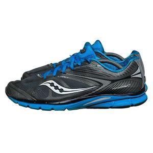 Saucony Mens Kinvara 4 S20197-6 Black Blue Running Shoes Sneakers Size 11.5 NICE